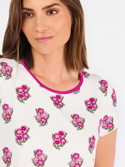 Fable Floral Pink Melody Pants Set