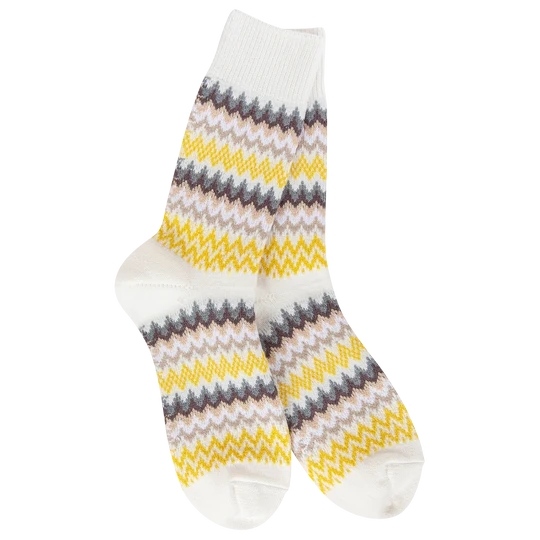 Weekend Zig Zag Crew - Cloud Multi