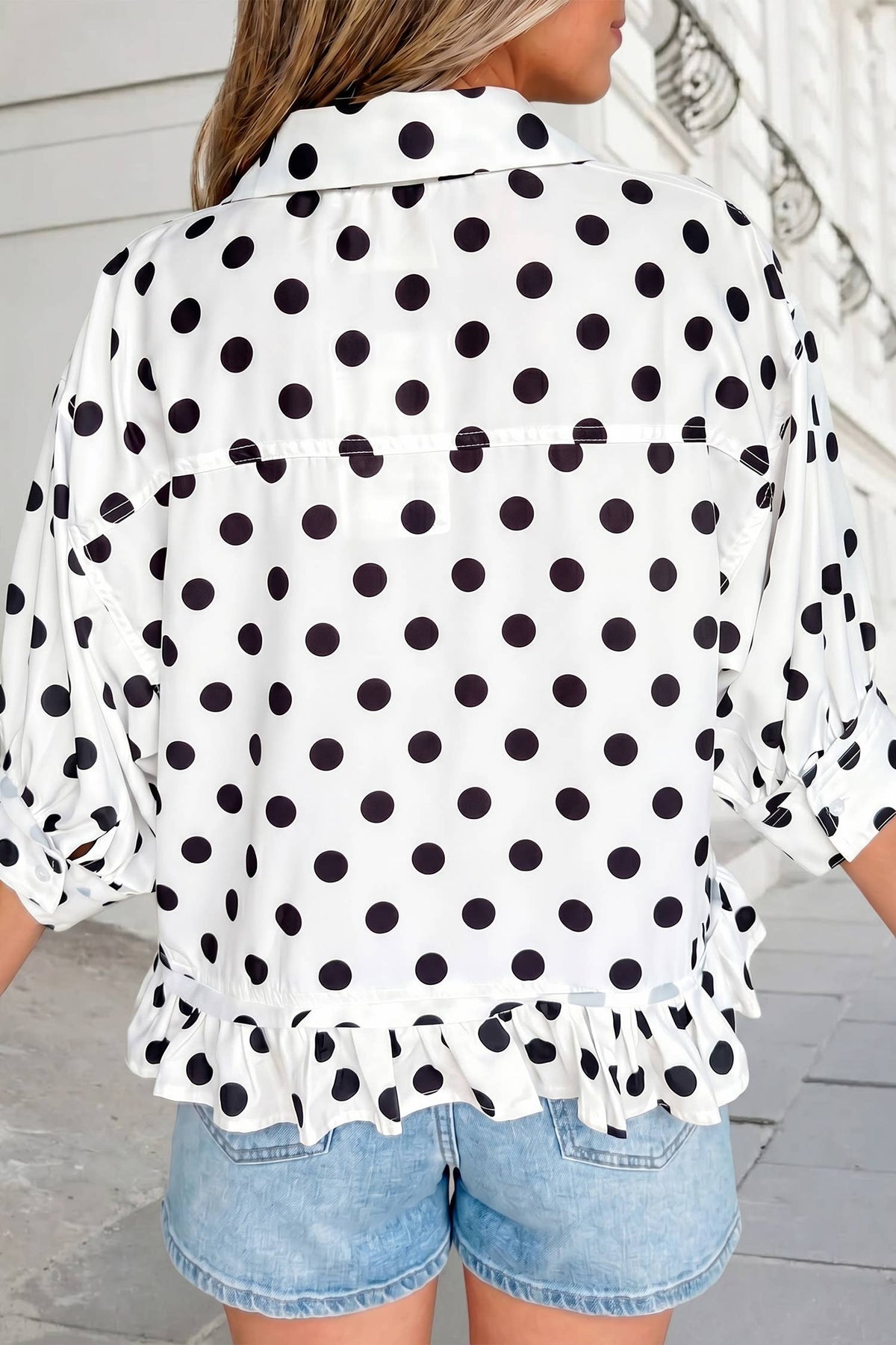Pretty Little Dots Button Up Shirt
