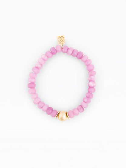 Pink Paloma Beaded Bracelet