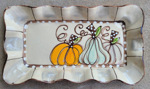 Pumpkins Dessert Tray