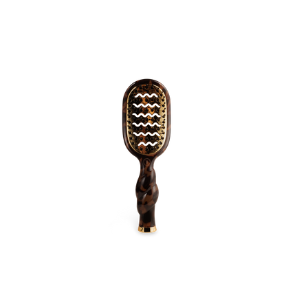 TELETIE Mini Vented Brush | Tortoise