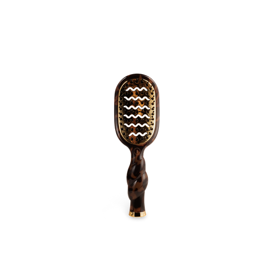 TELETIE Mini Vented Brush | Tortoise