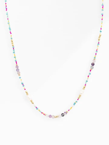 Multi Jasmine Beaded Necklace