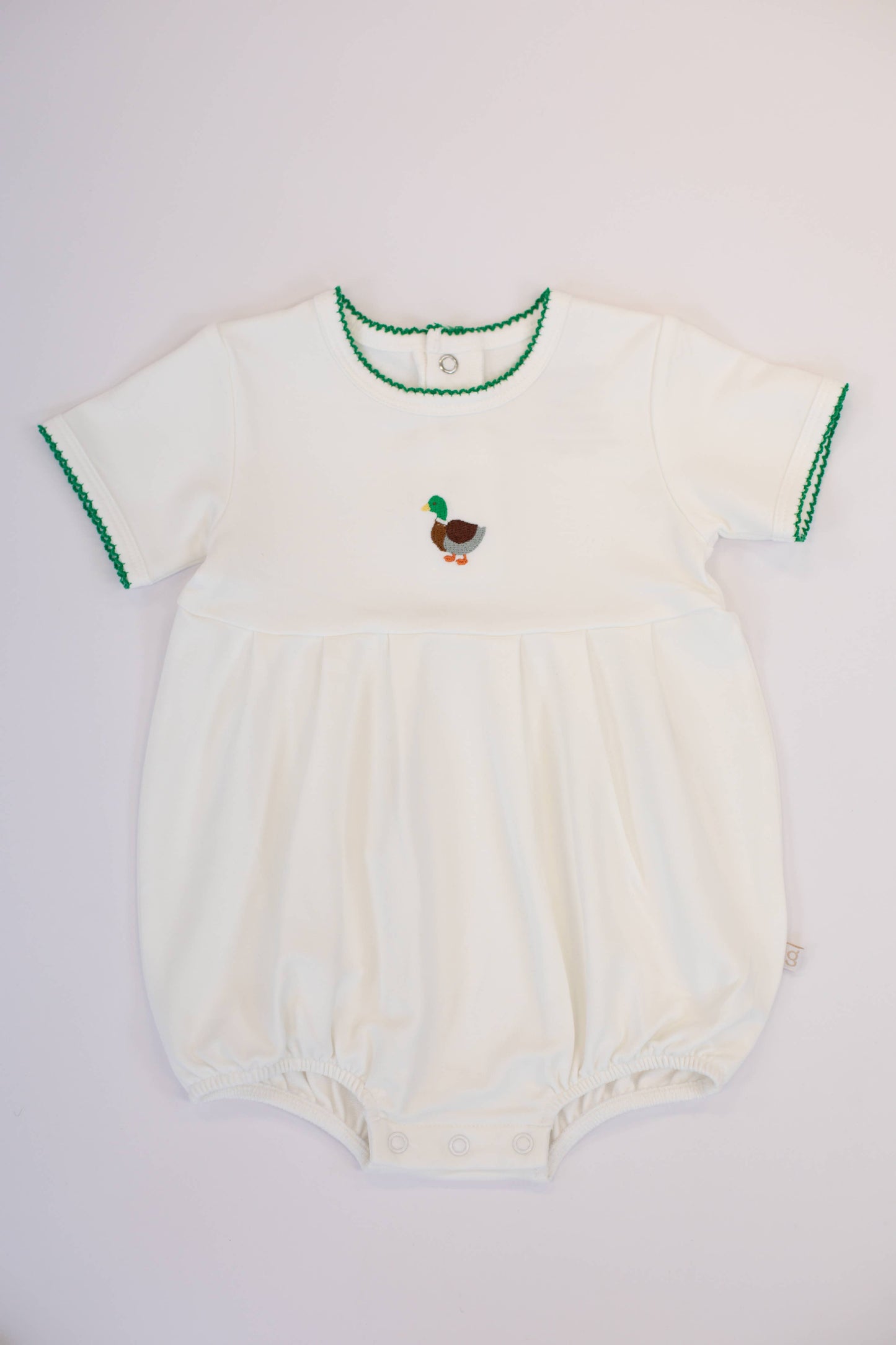 Mallard Ducks Pip Embroidered Bubble