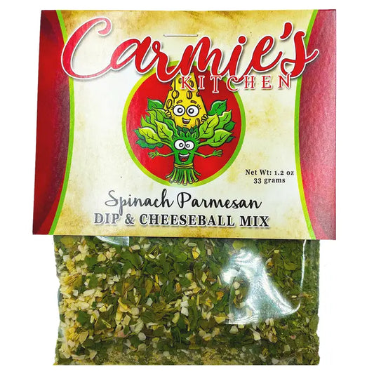 Carmie's Spinach Parmesan Dip & Cheeseball Mix