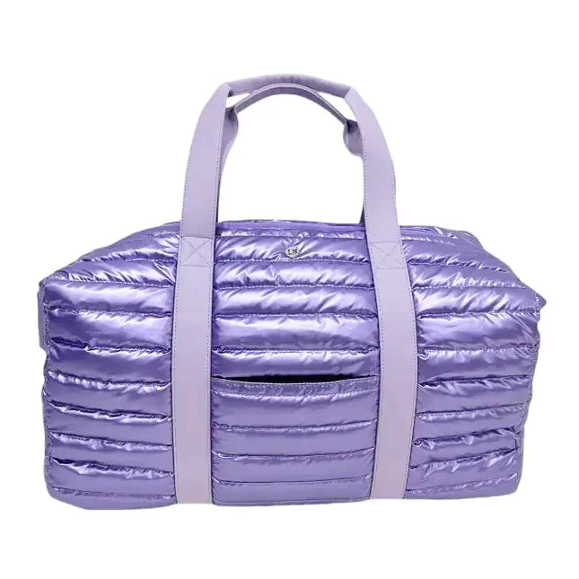 Lavender Cassie Puffer Weekender