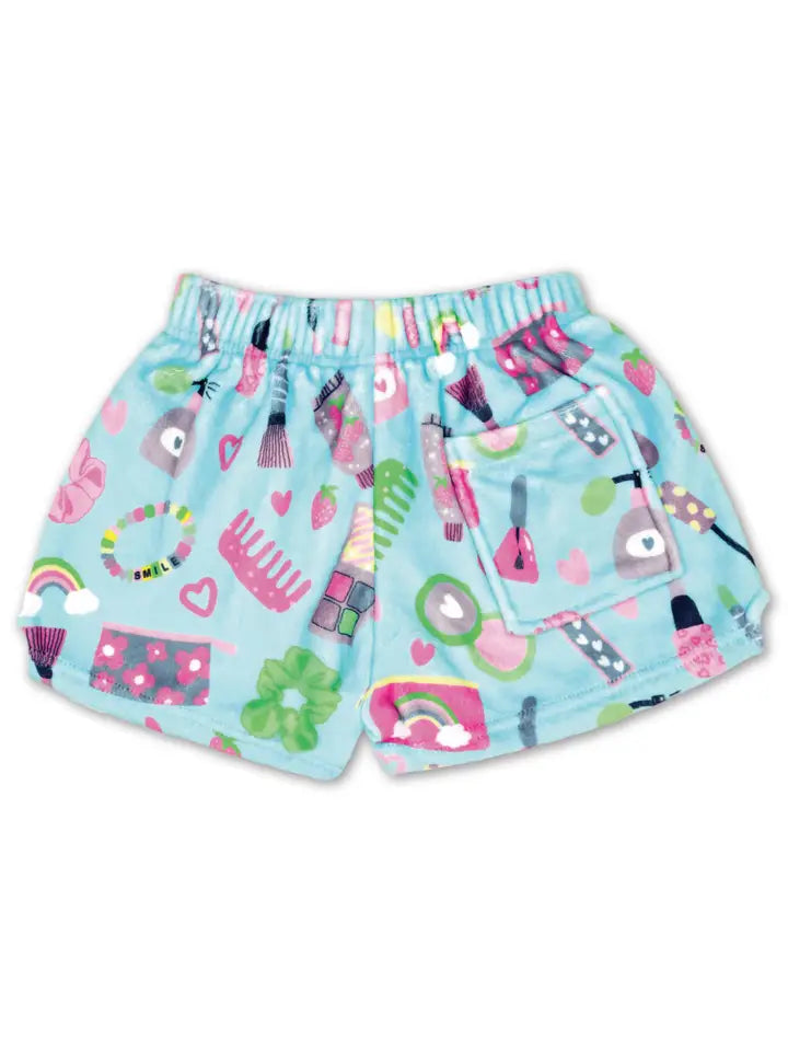 Youth Wake Up & Makeup Plush Shorts