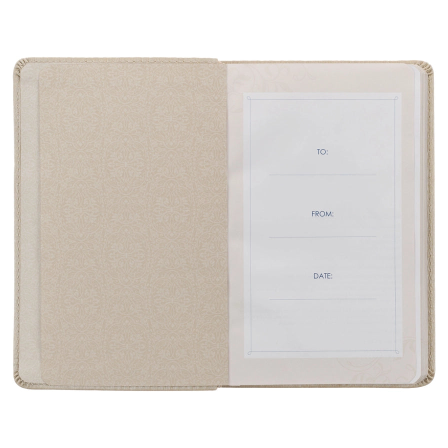 101 Prayers for Mr. & Mrs. Gold Faux Leather Prayer Book