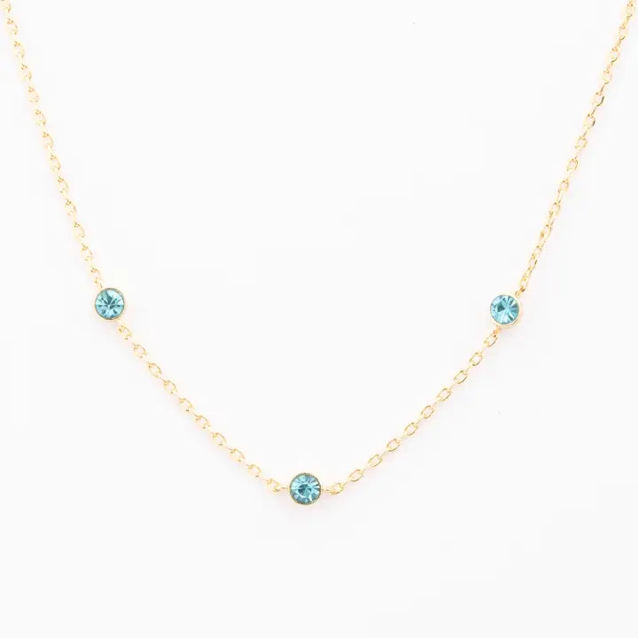 Michelle McDowell Kristina Birthstone Necklaces