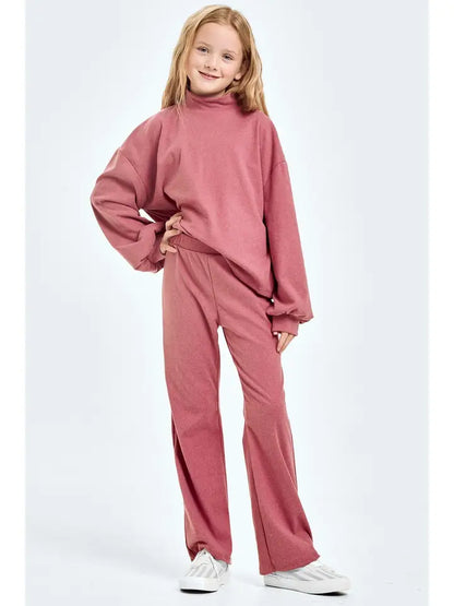 Youth Masala Pink Corduroy Brush Pants