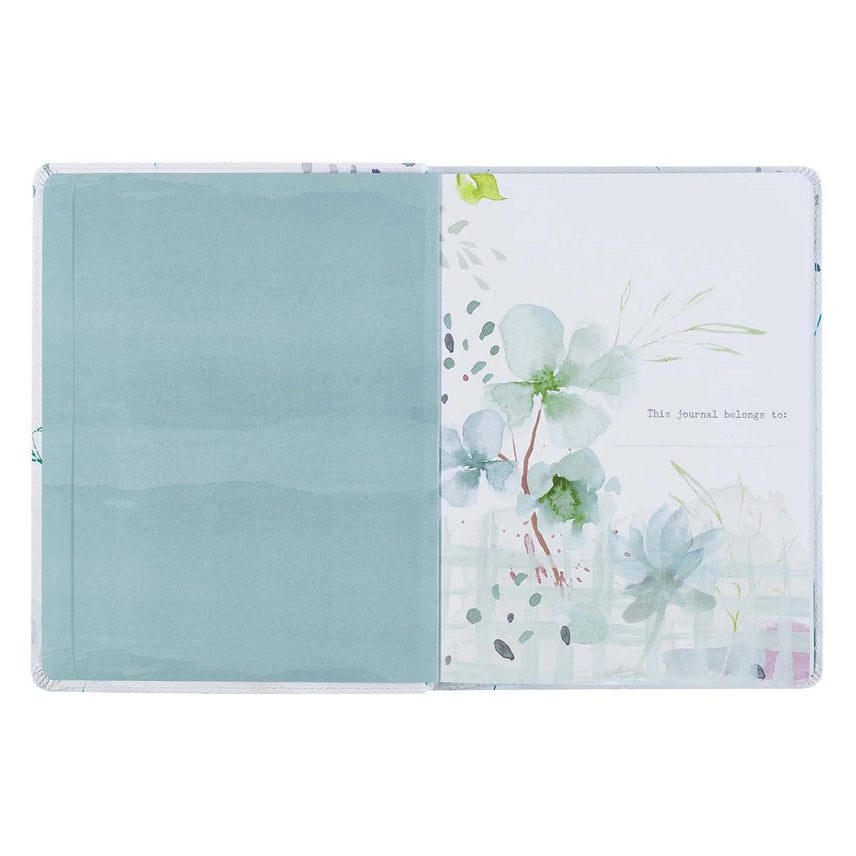 Be Still Faux Leather Prayer Journal for Women