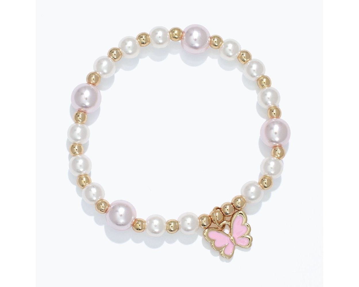 Little Love Pink Butterfly Bracelet
