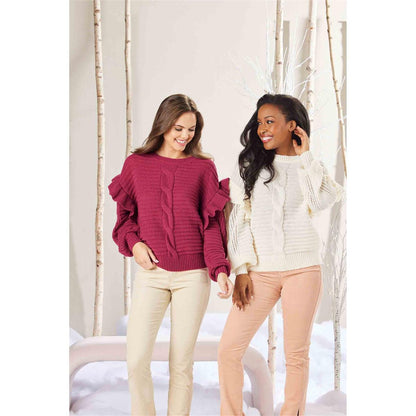 Mud Pie Willow Ruffle Sweater