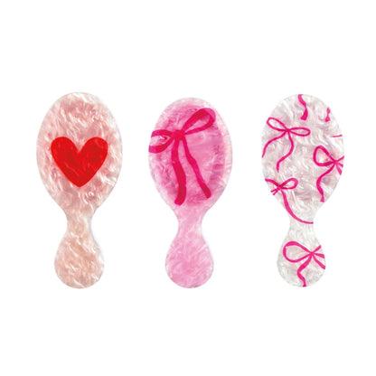 Mud Pie Sweetheart Hairbrushes