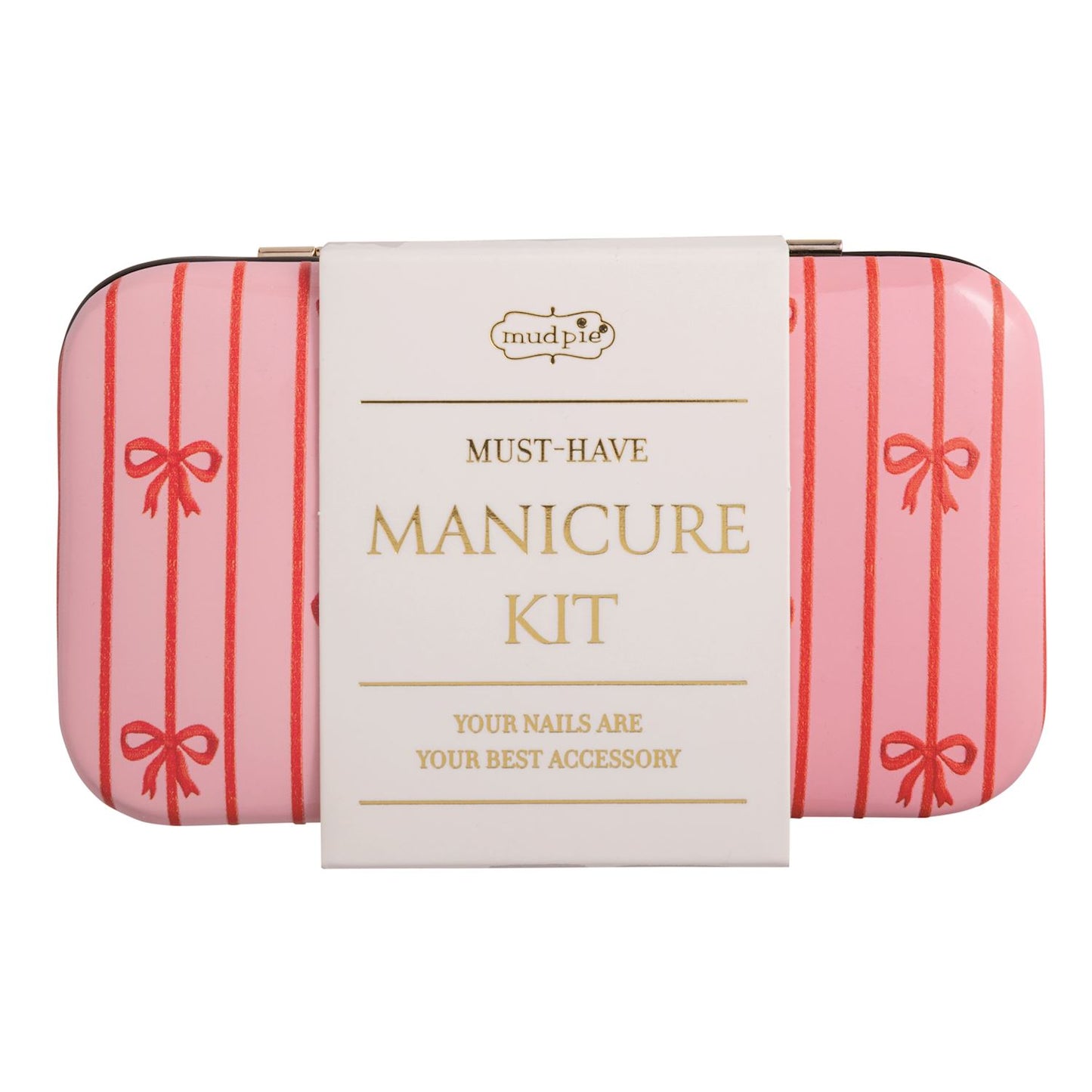 Mud Pie Bow Manicure Kit