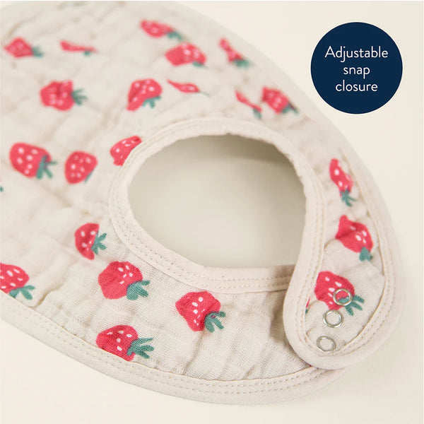 Itzy Bibs™ Set - Strawberries & Cream