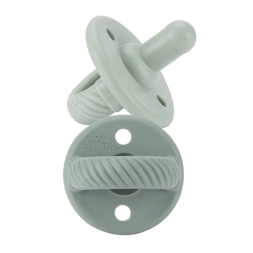 Sweetie Soother™ Pacifier 2-Pack - Agave & Succulent Cables