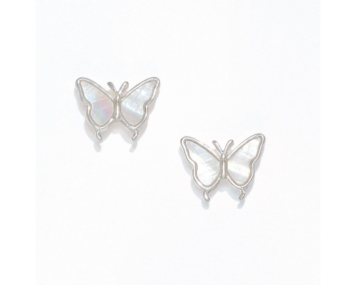 Silver Mother of Pearl Earrings