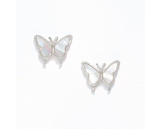 Silver Mother of Pearl Earrings