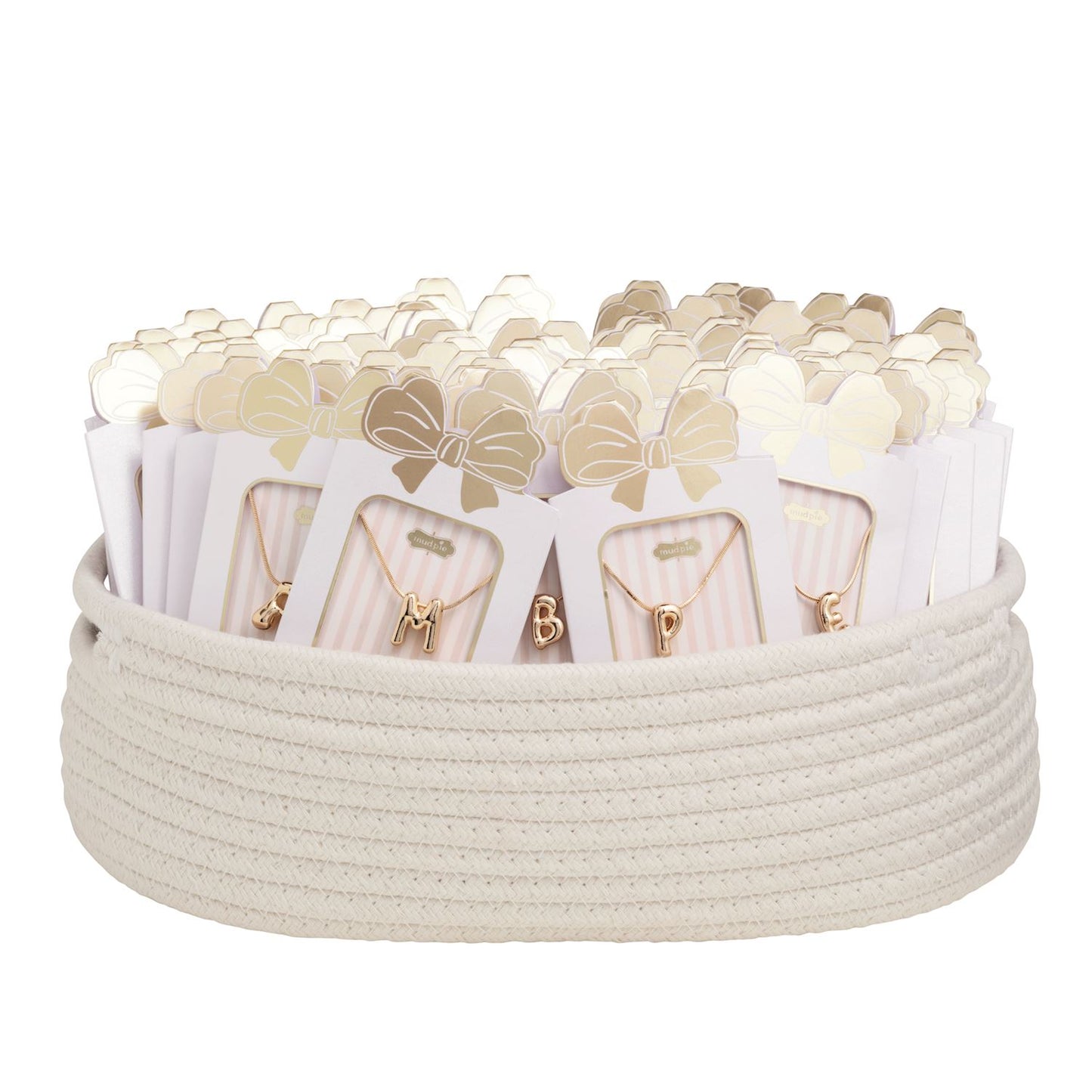 Mud Pie Gold Initial Necklaces
