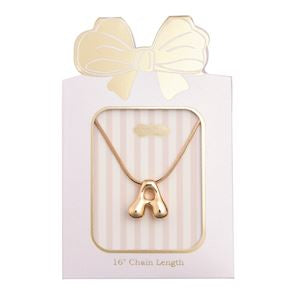 Mud Pie Gold Initial Necklaces