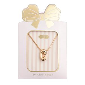 Mud Pie Gold Initial Necklaces