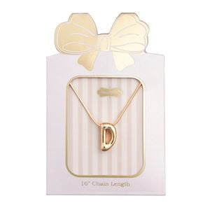Mud Pie Gold Initial Necklaces