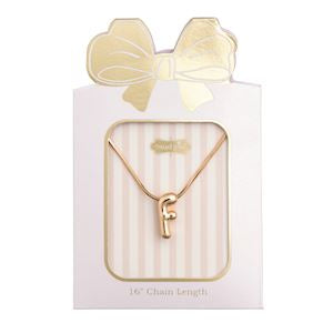 Mud Pie Gold Initial Necklaces