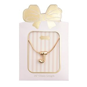 Mud Pie Gold Initial Necklaces