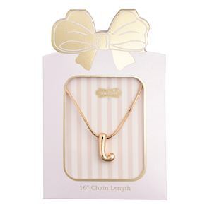 Mud Pie Gold Initial Necklaces
