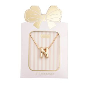 Mud Pie Gold Initial Necklaces
