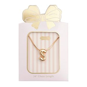 Mud Pie Gold Initial Necklaces