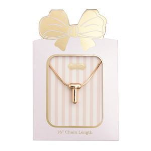 Mud Pie Gold Initial Necklaces