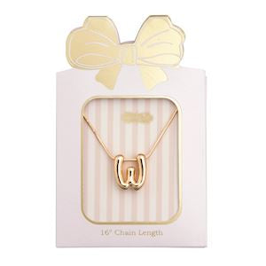 Mud Pie Gold Initial Necklaces