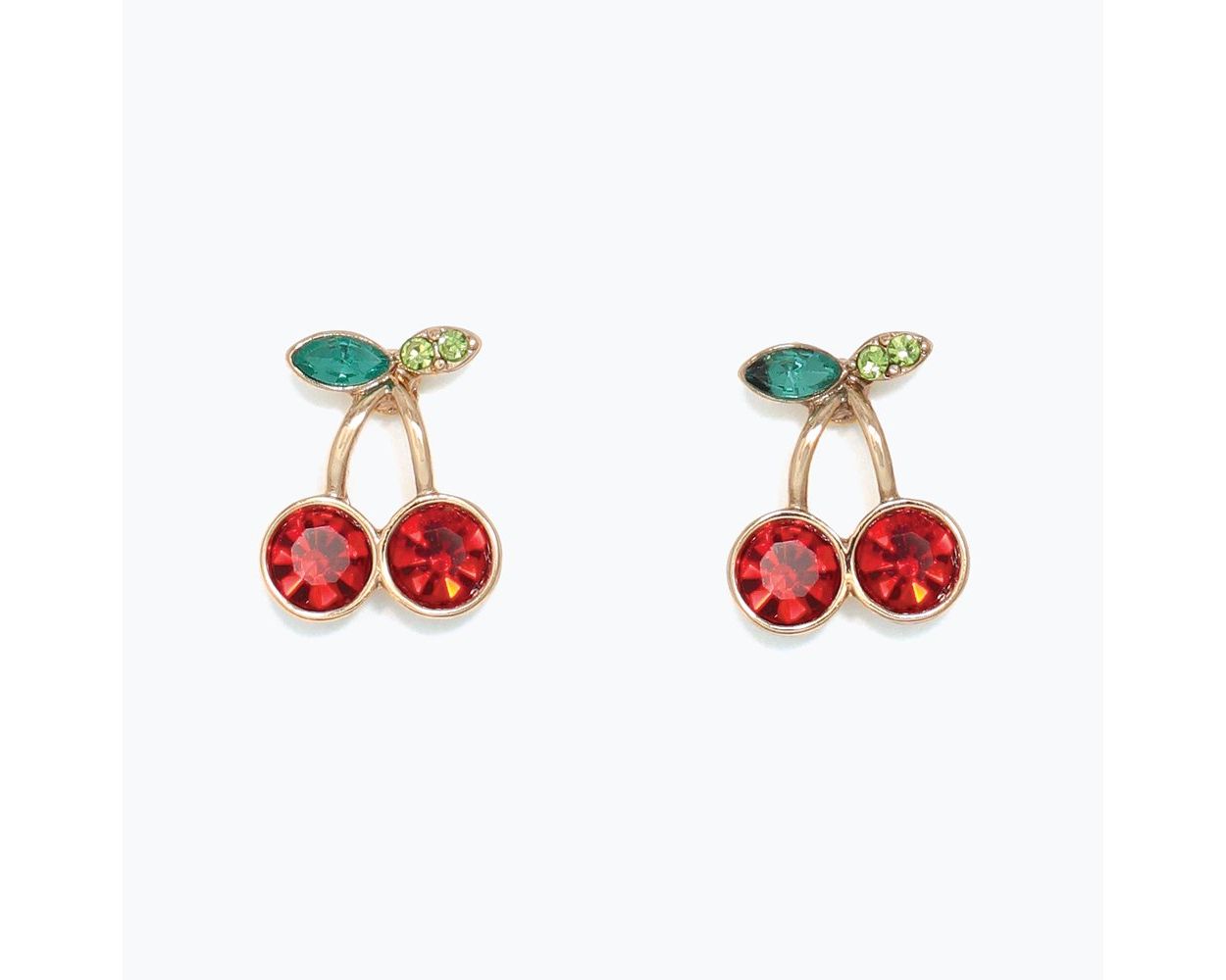 Cuties Crystal Cherries Earrings
