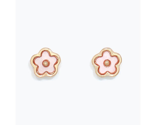 Cuties Blush Pink Flowers Earrings