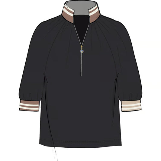 Black Suzanne Top