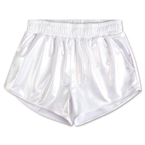 Youth Pearl Metallic Shorts