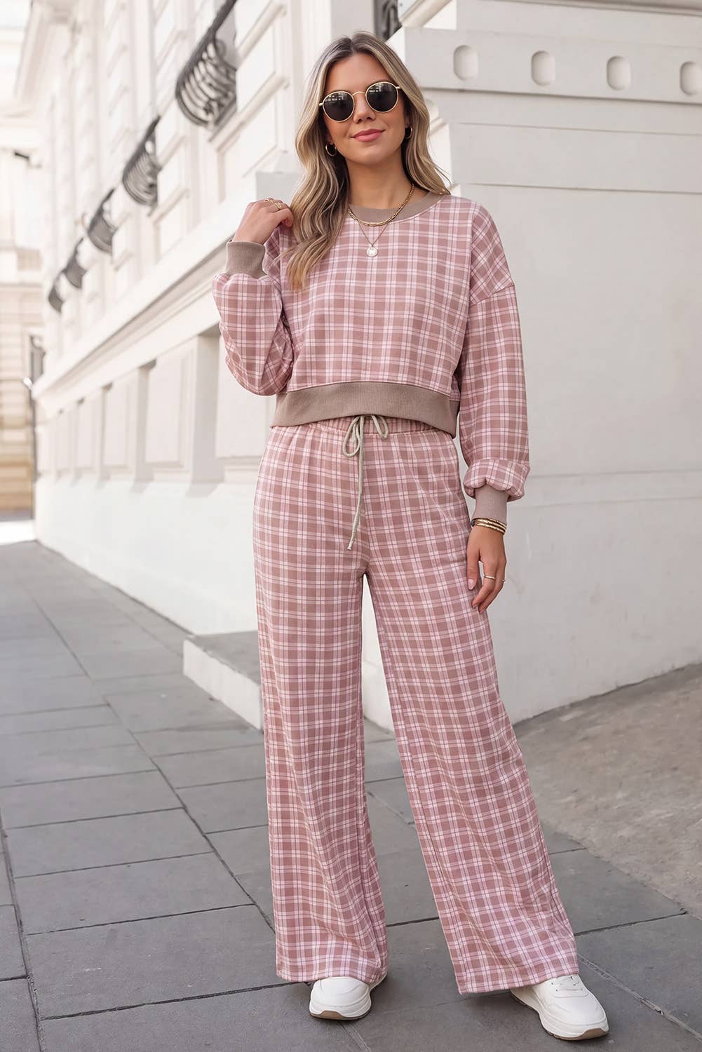 The Uptown Plaid Set