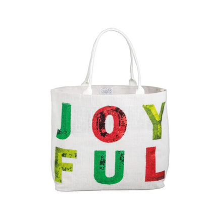 Mud Pie Holiday Classic Sparkle Totes