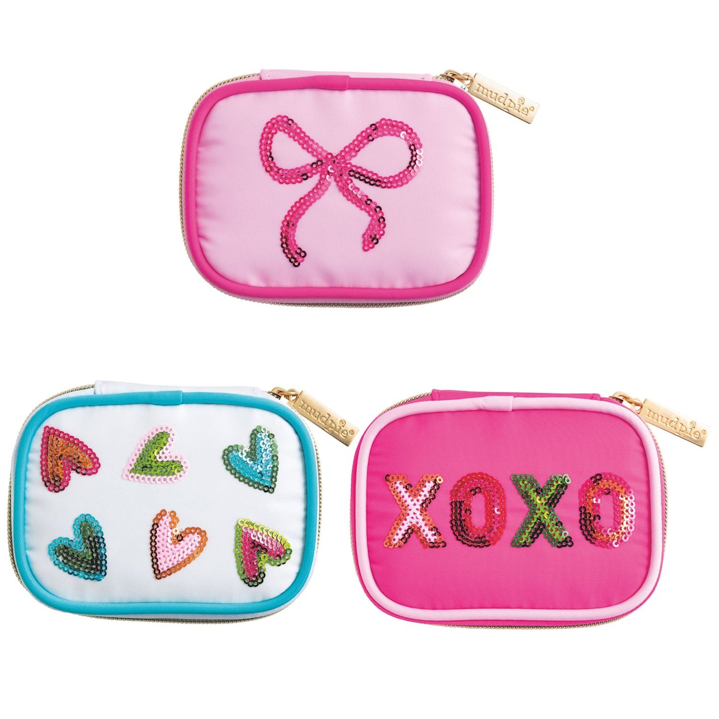 Mud Pie Sparkle Pill Cases