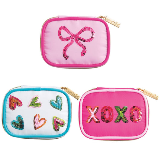 Mud Pie Sparkle Pill Cases