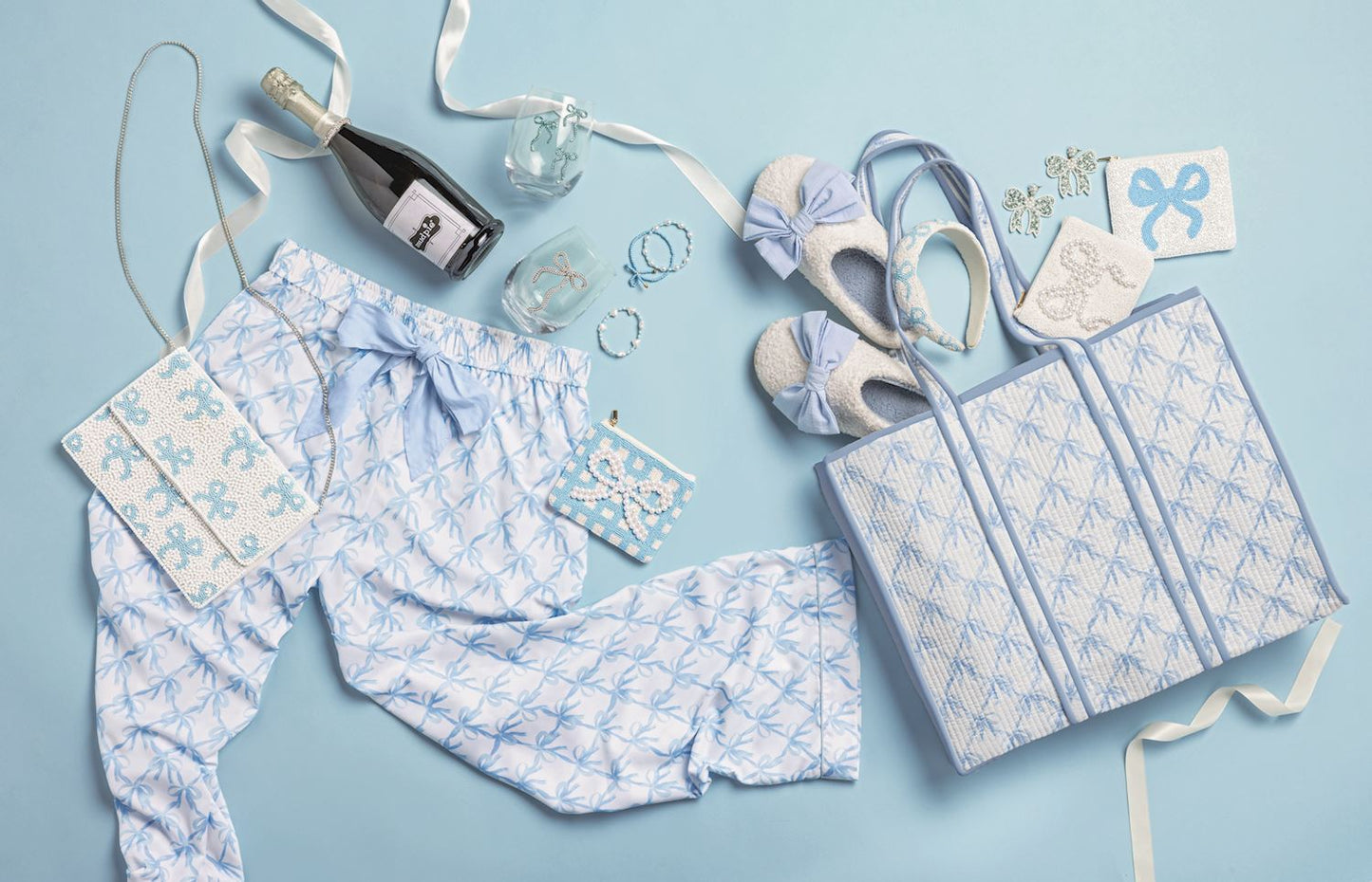 Mud Pie Bow Block Print Cases