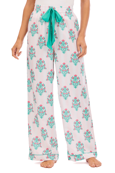 Mud Pie Dahlia Print Pajama Pants