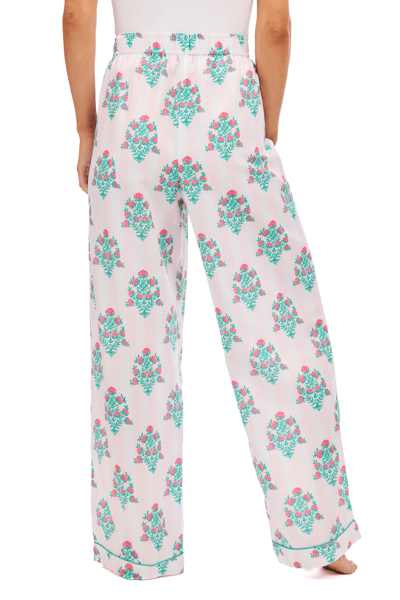 Mud Pie Dahlia Print Pajama Pants