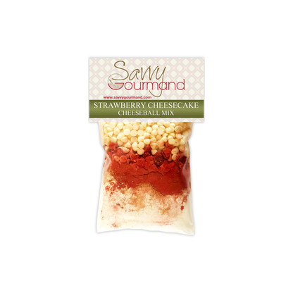 Strawberry Cheesecake Cheeseball or Pie