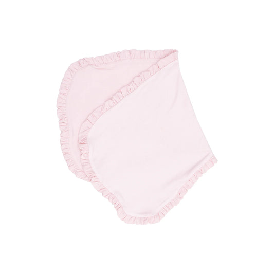 Angel Dear Classic Pink Stripe Burp Cloth