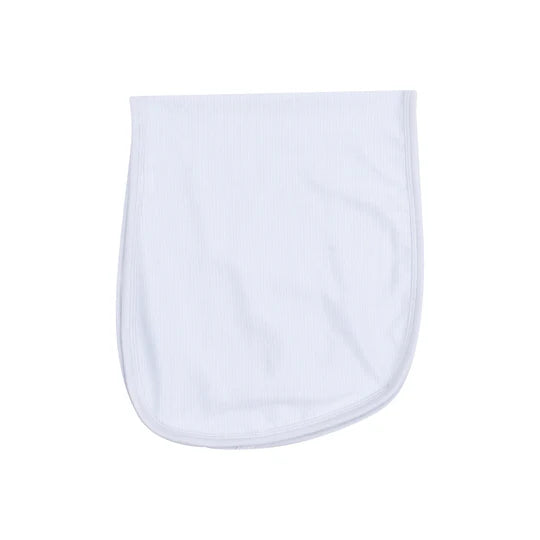 Angel Dear Classic Blue Stripe Burp Cloth