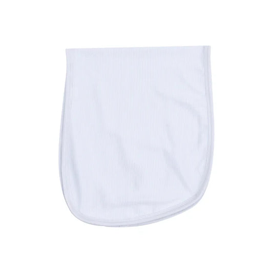 Angel Dear Classic Blue Stripe Burp Cloth